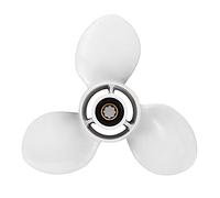 QASULER Elica fuoribordo for Barche Marine 9 1/4 X 11 in Lega di Alluminio, for, for Mariner .9-15HP Accessorio 3 Pale 63V-45943-00-EL Elica per Barche