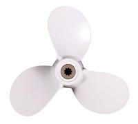 QASULER Elica fuoribordo in Alluminio 3X7-1/2X7, for, 4-6Hp 6E0-45943-00 Elica per Motore di Barca