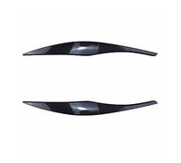 QASULER Faro Sopracciglia Palpebra Angolo Palpebre Copertura Trim, for, for E90 Berlina E91 Touring 2005-2011 Tuning Bodykit Accessori auto Adesivo per fari(Carbon Look)