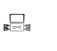 QASULER Fascia autoradio doppia 2 Din, for Opel, for Corsa, C Agila, for Astra, G, for Combo, Vivaro Tigra Omega B Dash Kit Ame Tereo Mascherina for pannello Cornice per pannello autoradio(178x102mm)