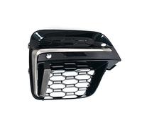 QASULER For BMW, for la Nuova X3 G01 X4 G02 2018 2019 2020 Auto Telaio di Copertura Anteriore Della Luce Nebbia Griglia Cerium Gery Lampada trim Protector Esterno Griglia fendinebbia per auto(Right)