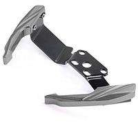 QASULER for CFMOTO, 400NK NK400 650nk Nk650 Corrimano di coda for moto CNC Bracciolo posteriore Racer Maniglia for mensola Accessori for pinna caudale Maniglione di sostegno per motocicletta(BLACK Q)