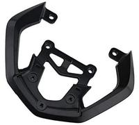 QASULER for CFMOTO 650MT MT650 MT 650-3 Portapacchi posteriore for moto Supporto for portapacchi for impugnatura for bracciolo passeggero Maniglione di sostegno per motocicletta(BLACK A)
