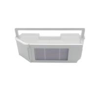 QASULER For Ecovacs DEEBOT X1 T10 Turbo Scatola della Polvere Filtro HEPA Raccolta Dello Sporco Robot Aspirapolvere Pezzi di Ricambio Pattumiera Pattumiera per aspirapolvere(Dustbin With 1Filter)