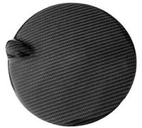 QASULER, for Focus, MK2 2005-2011 Tappo serbatoio carburante in fibra di carbonio Coperchio sportello riempimento olio Car Styling Accessori auto Tappo del serbatoio del carburante per auto(BLACK C