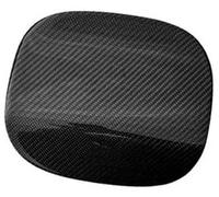 QASULER, for Focus, MK4 2019-2024 ST Line Carbon Fiber Fuel Tank Cap Oil Cover Filler Flap Lid Car Styling Auto Accessories Tappo del serbatoio del carburante per auto(BLACK Carbon Fiber)