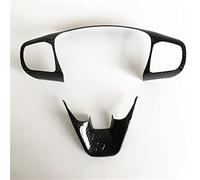 QASULER for Ford, Focus, Kuga, Escape 2018 2020, Fiesta, MK8 Bronco Car Styling ABS Interni Coprivolante Finiture Adesivi Accessori Adesivo decorativo per volante