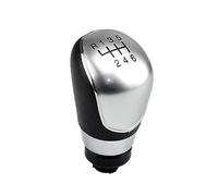 QASULER , for Ford, for Focus, 2, for Mondeo, MK2 2004 2005 2007 2008 2009 2010 2011 Car Styling Pomello del cambio Cuffia leva cambio Copertura custodia Pomello del cambio per auto(Silver 6 Speed B)