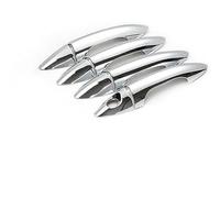 QASULER , for Hyundai, Solaris Verna Ix25 Accent Grand Avega 2010 2011 2012 2013 2014 2015 Nuovo Chrome Car Maniglia Della Porta Copertura Trim adesivo rivestimento della maniglia esterna della porta
