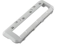 QASULER For la copertura della spazzola PRINCIPALE, for L10s pro, D10s, X10, serie S10, design delicato, uso affidabile 9 (grigio) Copertura della spazzola principale