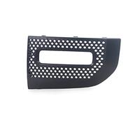 QASULER For Land Rover, for Defender 2020 2021 2022 Auto Nero Copertura Della Lampada Nebbia Telaio Del Faro Luci di Coperture Luce Griglia Lunetta Griglia fendinebbia per auto(Left)