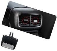 QASULER For Mercedes-Benz, Maybach, W167 GLE GLS Car Dash sinistra/destra anteriore posteriore AC Air Vent Grille Tab Clip Clip per bocchetta di ventilazione(BLACK Rear)