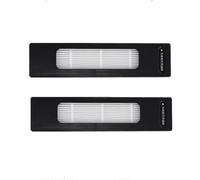 QASULER For Midea, M7 M7 Pro Accessori Pezzi di ricambio, for Midea, M7 Robot Aspirapolvere Spazzola di ricambio Stracci filtro HEPA Materiali di consumo Kit Di Accessori(2 PCS Filter)