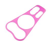 QASULER For MINI, Countryman F60 Adesivo antigraffio, Copertura del pannello del cambio della console centrale F60, Accessori for auto Cooper F60 Decorazione per bocchette di aerazione dell'auto(Pink)