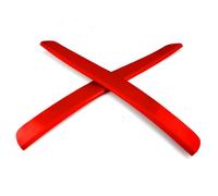 QASULER For MINI, Countryman F60, F60, Cooper F60 Adesivo for pannello cambio interno auto, Accessori Cooper Decorazione per bocchette di aerazione dell'auto(Rot)