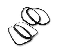 QASULER For MINI, Countryman R60 Accessori Auto Faro Anteriore Testa Coda Posteriore Lampada Adesivo Anello, Cooper R60, R60 Decorazione per bocchette di aerazione dell'auto