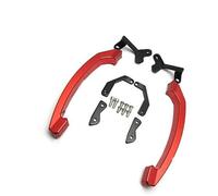 QASULER, for, MT07 FZ07 2014 2015 2016 2017 Coda moto Sedile posteriore Maniglia passeggero Maniglioni bracciolo Maniglione di sostegno per motocicletta(BLACK L1)