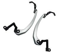QASULER for, MT07 MT 07 FZ07 FZ 2014 2015 2016 2017 Impugnatura di sicurezza Asta supporto Parte Moto Passeggero Bracciolo posteriore Maniglia Leva Barra di sostegno posteriore per moto(BLACK R)