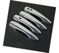QASULER , for NISSAN, for X-TRAIL, T32 MK3 2014-2020 X Trail, for Xtrail, copertura maniglia portiera auto cromata lucida rivestimento della maniglia esterna della porta(Silver 2 Buttons)