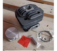 QASULER, for OLEO MAC, kit pistone cilindro 962 da 48 mm, for Oleo-mac 961, for EFCO, 162 Gruppo clip for perno anello cilindro motosega Sostituzione pistone motore