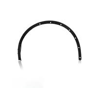 QASULER For Tesla, Model Y 2020-2023 Modanatura for sopracciglia ruota anteriore Parafango svasato ABS 1494185-00-B 1494161-00-B 1494186-00-B 1494162-00-B Parafanghi allargati(Right)