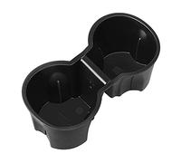 QASULER For Tesla, Modello 3 Modello Y Inserti portabicchieri for console centrale Accessori interni for auto Tazza da caffè Interni auto Nero Portabicchieri nella console centrale