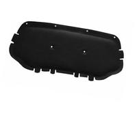 QASULER For VW, for Jetta, VS7, for VW, 2020 2021 2022 2023 Copri cofano motore auto Isolamento termico e acustico Tappetino in cotone Copri interni tampone isolante del vano motore(BLACK Pet 1)