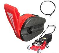 QASULER Gruppo interruttore acceleratore for tosaerba Interruttore di comando cavo Giardino Benzina Elettrico Interruttore della maniglia dell'acceleratore
