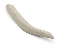 QASULER Interni auto Passeggero Porte Maniglia Esterna Copertura in pelle 51417345333 51417345931, for, X5 F15 2014-2018 X6 F16 2015-2018 Maniglia per portiera di cabina per auto(Oyster Right)