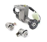 QASULER Interruttore di accensione for moto, tappo del serbatoio, for sedile, set di chiavi di blocco, for la maggior parte degli scooter cinesi 50cc 125cc 150cc 250cc ATV Accessori per moto