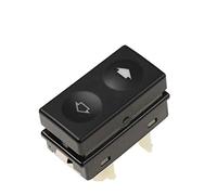 QASULER Interruttore di comando alzacristallo elettrico a pulsante singolo, for BMW, E36 318I 325I Z3 318ti 325is 61311387916 Interruttore alzacristalli auto