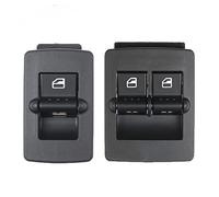 QASULER Interruttore di comando alzacristallo elettrico for auto, for Volkswagen, for VW, for Beetle, 1998-2010 1C0959527A 1C0959855A Interruttore alzacristalli auto(1 Set)