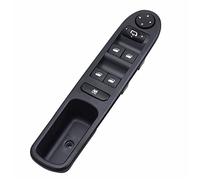 QASULER Interruttore di controllo alzacristallo elettrico Interruttore porta automatica anteriore sinistra elettrica, for Peugeot, 307 6554.KT 6554KT 96351625XT Interruttore alzacristalli auto