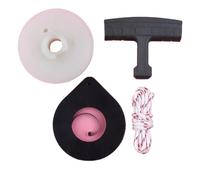 QASULER Kit Corda Impugnatura puleggia avviamento a Strappo, for Husqvarna, Parte Motosega 50 51 55 505303735, 501763101 Corda di avviamento a Strappo