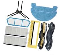 QASULER Kit di accessori for aspirapolvere, parte ricambio, for A4S, A40, CEN550, 2 spazzole a rullo, 3 filtri, stracci, laterali, 1 copertura spazzola principale Copertura della spazzola principale