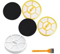 QASULER Kit di filtri di ricambio for aspirapolvere Karcher VC3 1.198-125.0, 2.863-238.0, 3 filtri, 1 spazzola di pulizia Kit di sostituzione del vuoto
