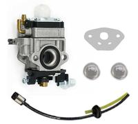 QASULER Kit di Parti del Filtro carburatore Motore Strumenti Riparazione Giardino Sostituzione Forniture for Trimmer, for Tosaerba RUIXING H119 26cc 1E36F Kit carburatore