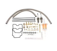 QASULER Kit di ricostruzione carburatore Riparazione, KIT CARB RAPTOR 660 660R YFM660R 2001-2005 Guarnizione del carburatore