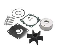 QASULER Kit di riparazione girante pompa acqua, for F150-F250HP 61A-W0078-A3-00, for motore fuoribordo Nero 6 pale Accessori for parti di barche Kit di riparazione della girante della pompa dell'acqua