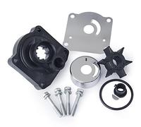 QASULER Kit di riparazione girante pompa acqua, for, for fuoribordo QUATTRO TEMPI F25 25HP DUE TEMPI C30 1993-1997 61N-W0078-11-00 Kit di riparazione della girante della pompa dell'acqua