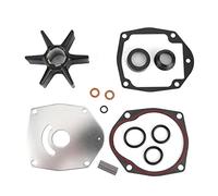 QASULER Kit di riparazione pompa acqua Kit di riparazione pompa acqua 8M0100526 Guarnizione girante Quicksilver, for motori fuoribordo 8M0100526 Kit di riparazione della girante della pompa dell'acqua