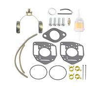 QASULER Kit di riparazione ricostruzione carburatore ONAN NIKKI 146-0657 146-0700 P216G P218G P220G P224G Guarnizione del carburatore