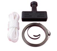 QASULER Kit Impugnatura a Molla for avviamento a Strappo for GX160 GX200 GX 160 200 Parte Motore Piccolo Motore Corda di avviamento a Strappo