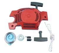 QASULER Kit Molla Impugnatura Impugnatura avviamento a Strappo, for Husqvarna, 136 137 141 142 Pezzi di Ricambio di Ricambio for Motosega 530 071 968 Corda di avviamento a Strappo
