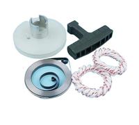 QASULER Kit Molla Impugnatura puleggia avviamento a Strappo, for Husqvarna, Motosega 61 268 272 268K 272S [#503102405,501520402] P Corda di avviamento a Strappo