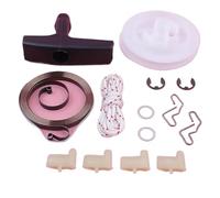 QASULER Kit nottolino Fune Impugnatura a Molla puleggia avviamento a Strappo, for STIHL, MS390 MS290 039 029 Parti di Attrezzi da Giardino a Benzina for motoseghe Corda di avviamento a Strappo