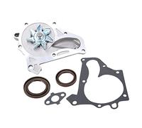 QASULER Kit pompa acqua cinghia dentata motore con guarnizione coperchio valvola, for TOYOTA, for RAV4, Camery 16 valvole 16110-79026 Kit di riparazione della girante della pompa dell'acqua