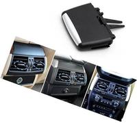 QASULER Kit riparazione clip linguetta scorrimento griglia ventilazione anteriore auto presa aria cruscotto for BMW X5 X6 E70 E71 64229220101 Clip per bocchetta di ventilazione(BLACK Rear 1PC)