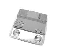 QASULER Lampada da lettura for cupola interna Lampade da soffitto sul tetto anteriore Luce rossa, for VW, for Golf 5, for Jetta, for MK5 MK6, for Passat, for B6 Grigio Beige Luce Interna Automatica(Gr