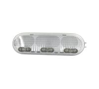QASULER Lampada da soffitto con luce di lettura for cupola interna a 3 pulsanti, for Nissan, for Qashqai, for Sunny Micra March, for Renault, for Dacia Plafoniera per veicoli